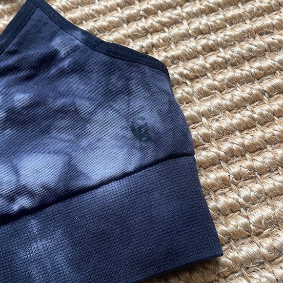 Good American Black / Grey Tie Dye Seamless Sports Bra Size XS - Picture 2 of 5